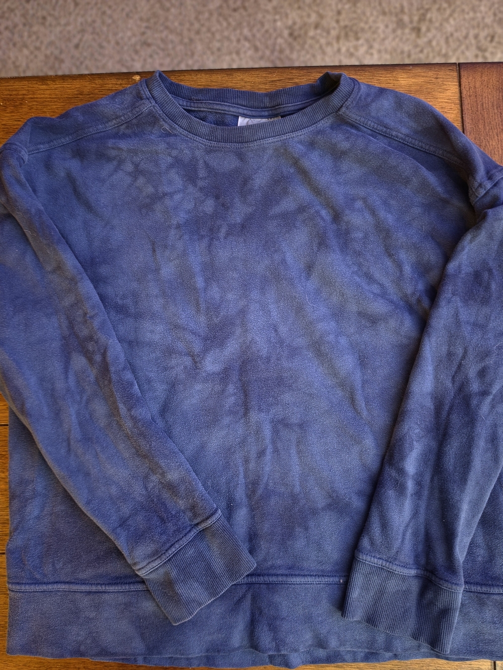 Universal Thread Tie-Dye Navy Crewneck Sweater